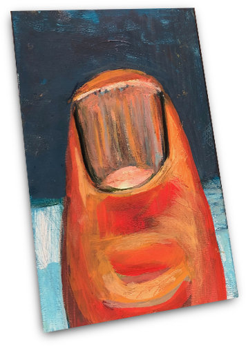 thumb painting